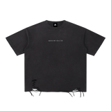 Moon Oath | Snow Washed Raw-Hem T-Shirt