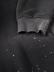 Moon Oath | Vintage Frayed Fleece Hoodie