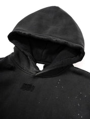 Moon Oath | Vintage Frayed Fleece Hoodie