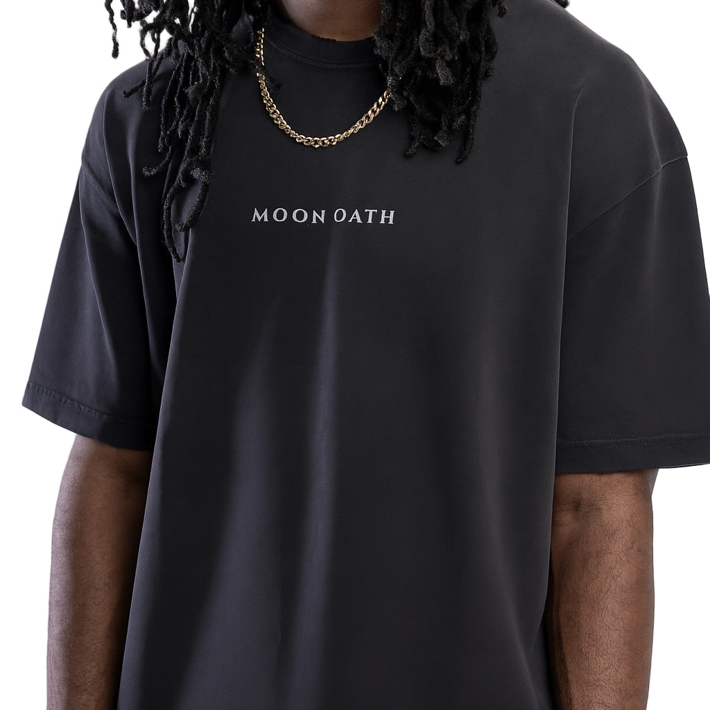  S Moon Oath | Vintage Hand-Frayed Tee