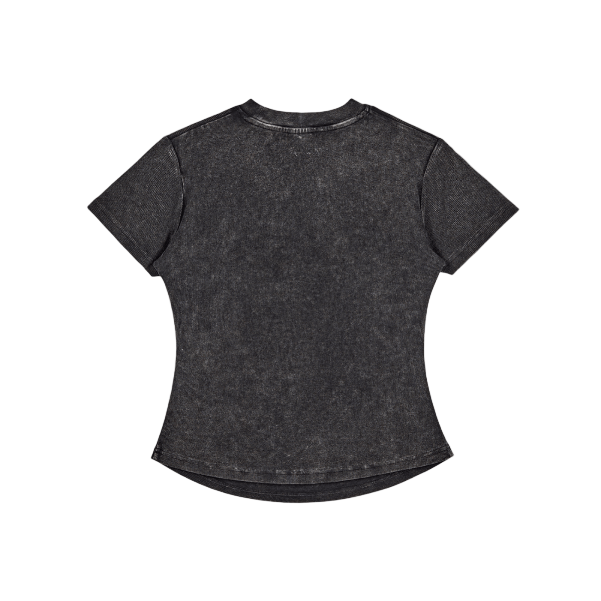 Moon Oath | Vintaged-Wash Bodycon Cotton T-Shirt