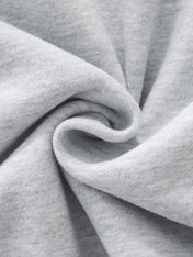 Moon Oath | Women's Contrast-Stitched Boxy Fleece Zip Hoodie