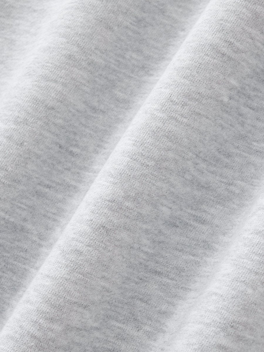 Moon Oath | Women's Contrast-Stitched Boxy Fleece Zip Hoodie