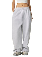 Moon Oath | Women's Contrast-Stitched Fleece Sweatpants