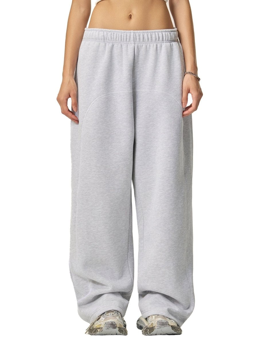  S Moon Oath | Women's Contrast-Stitched Fleece Sweatpants