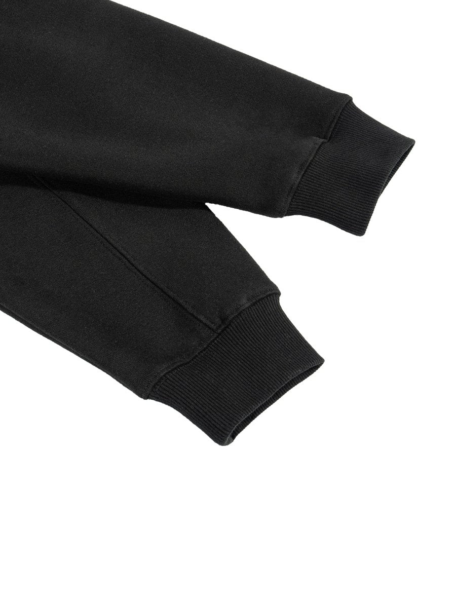 Fleece Zip-Up Boxy Hoodie For Women