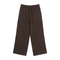 Brown / S Fleece Drawstring Straight-Leg Sweatpants For Women