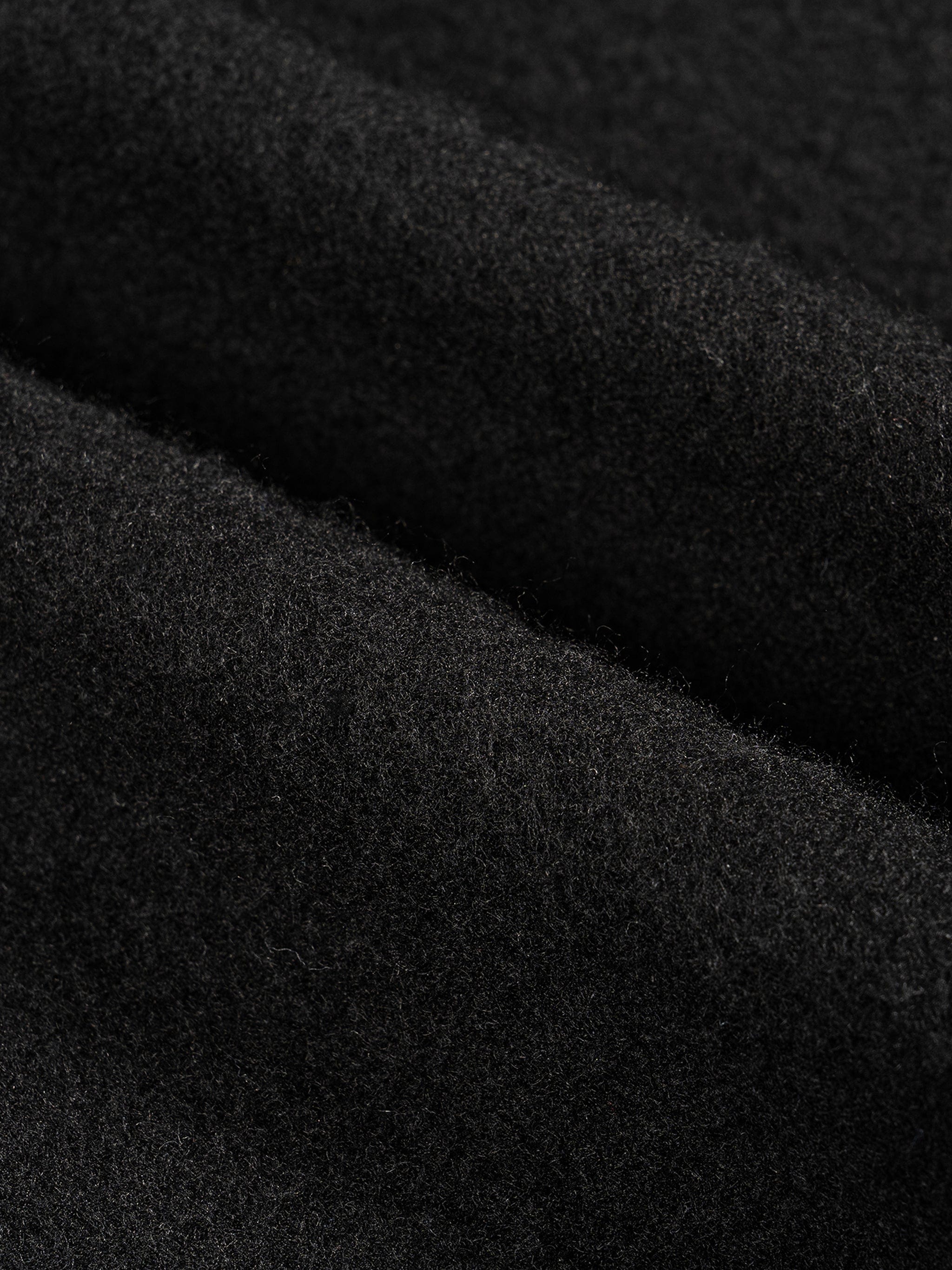 Fleece Zip-Up Boxy Hoodie For Men