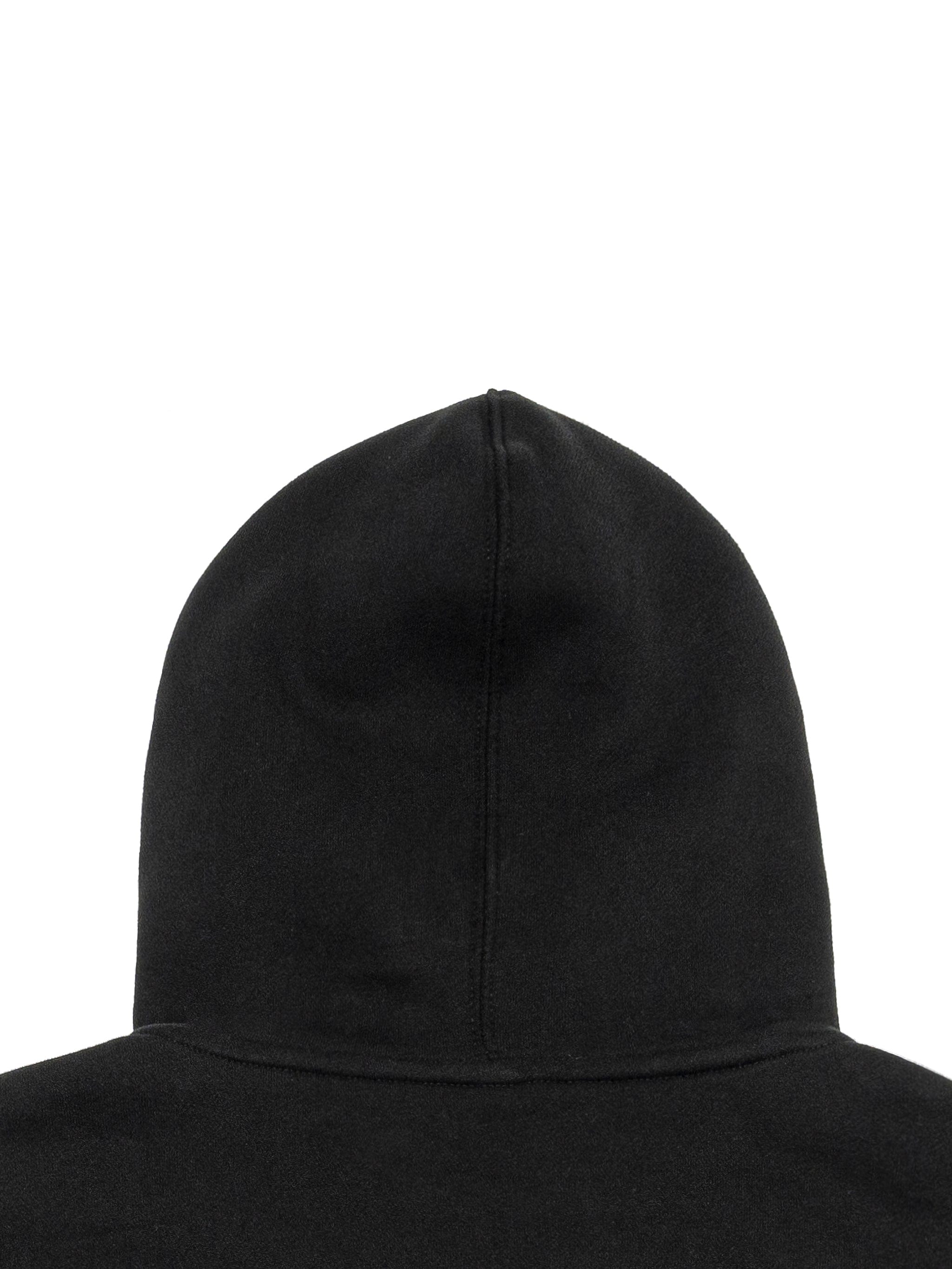 Fleece Zip-Up Boxy Hoodie For Men