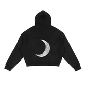 Fleece Zip-Up Boxy Hoodie For Men