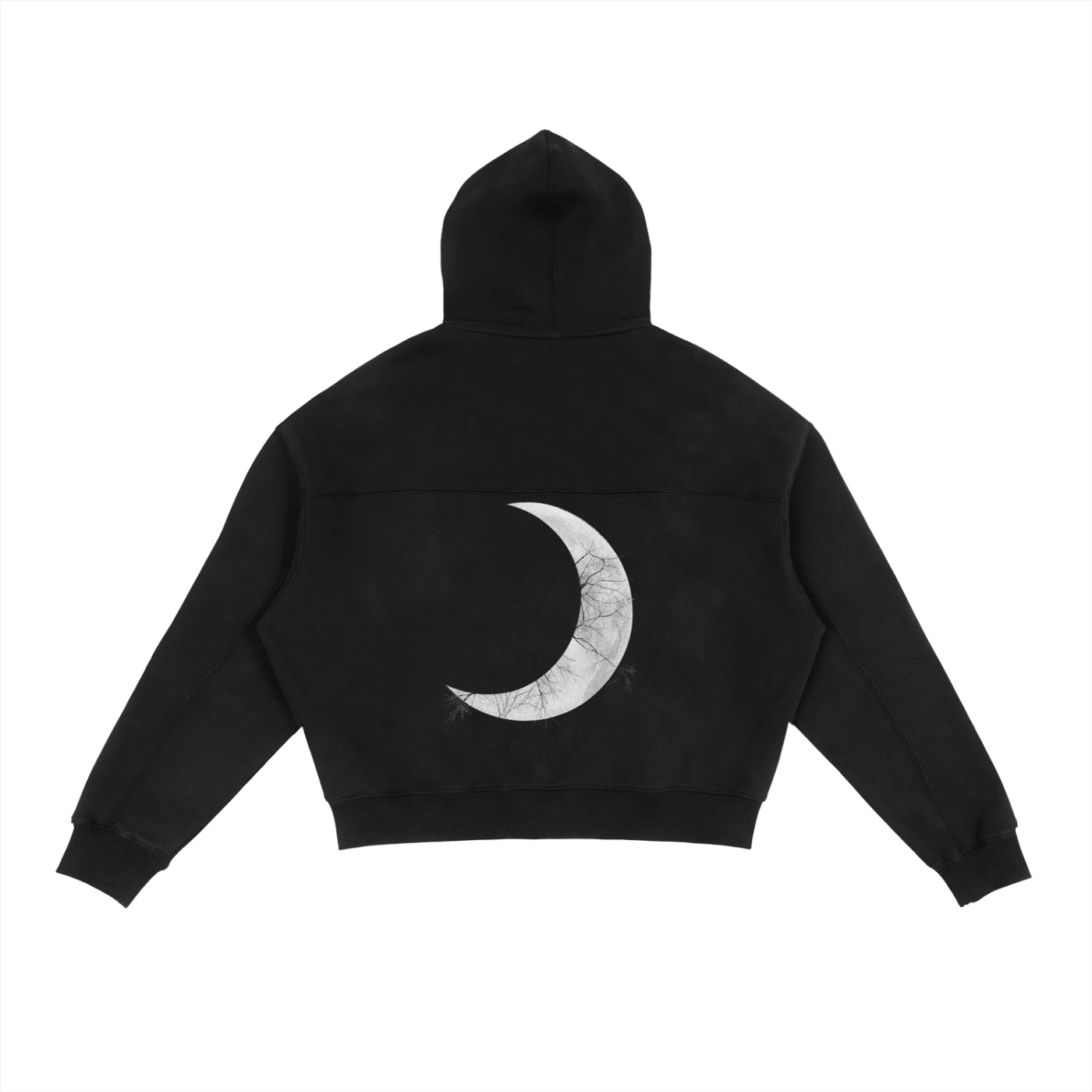 Fleece Zip-Up Boxy Hoodie For Women