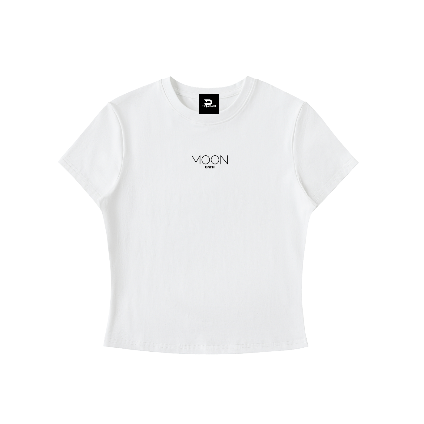  XS Moon Oath | Essential Bodycon Crewneck T-Shirt