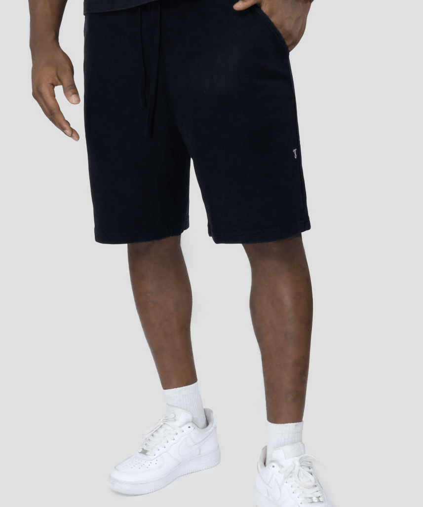 Stone Grid 001 Shorts - TOPARADI