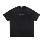 Black / S Sun Oath | Vintage Hand-Frayed Tee