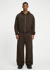 Moon Oath | Men’s Brown Fleece Set