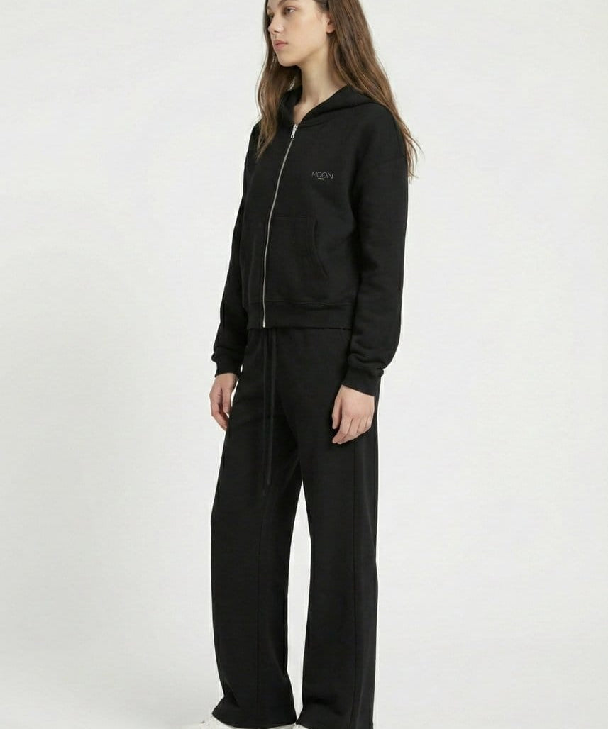 Moon Oath | Women’s Black Fleece Set